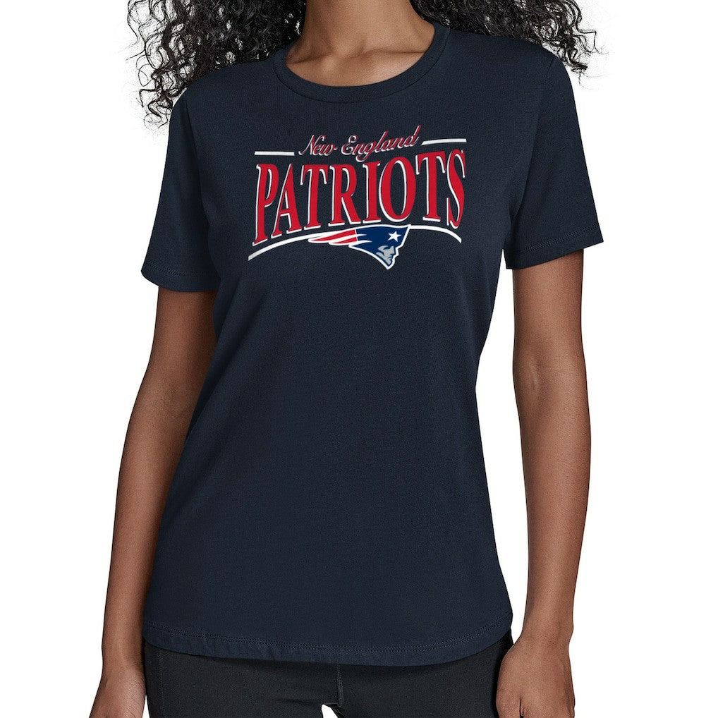 NFL New England Patriots Starter Women's Arch Stripe T-Shirt