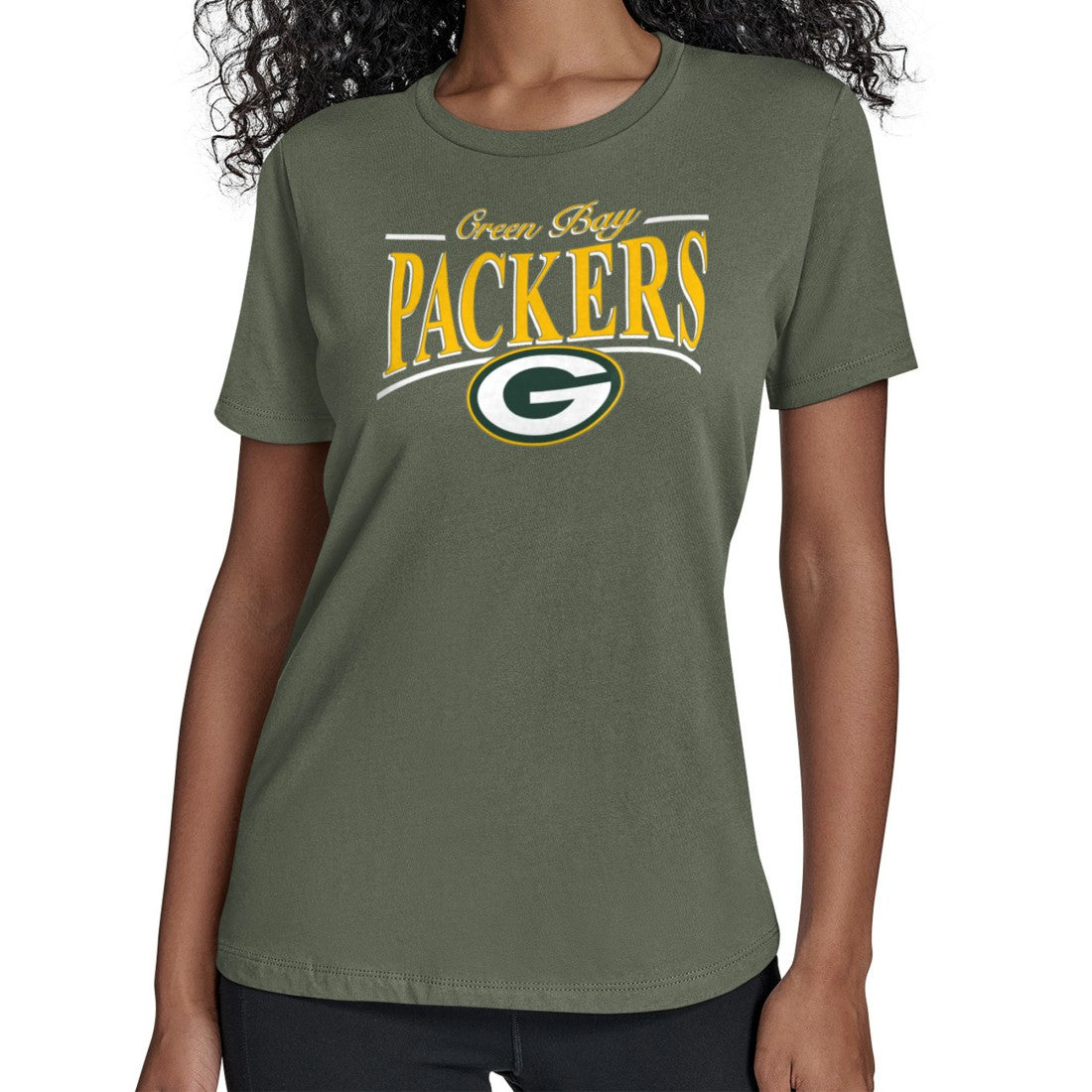NFL Green Bay Packers Starter Women's Arch Stripe T-Shirt