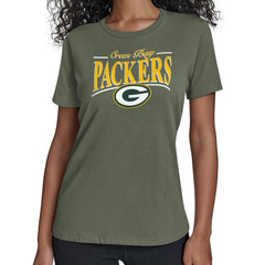 NFL Green Bay Packers Starter Women's Arch Stripe T-Shirt