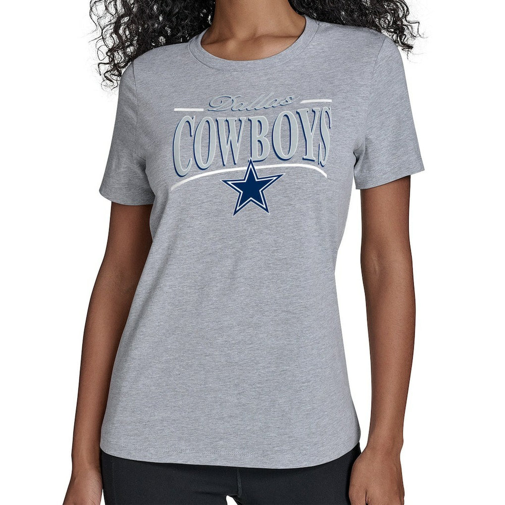 NFL Dallas Cowboys Starter Women's Arch Stripe T-Shirt