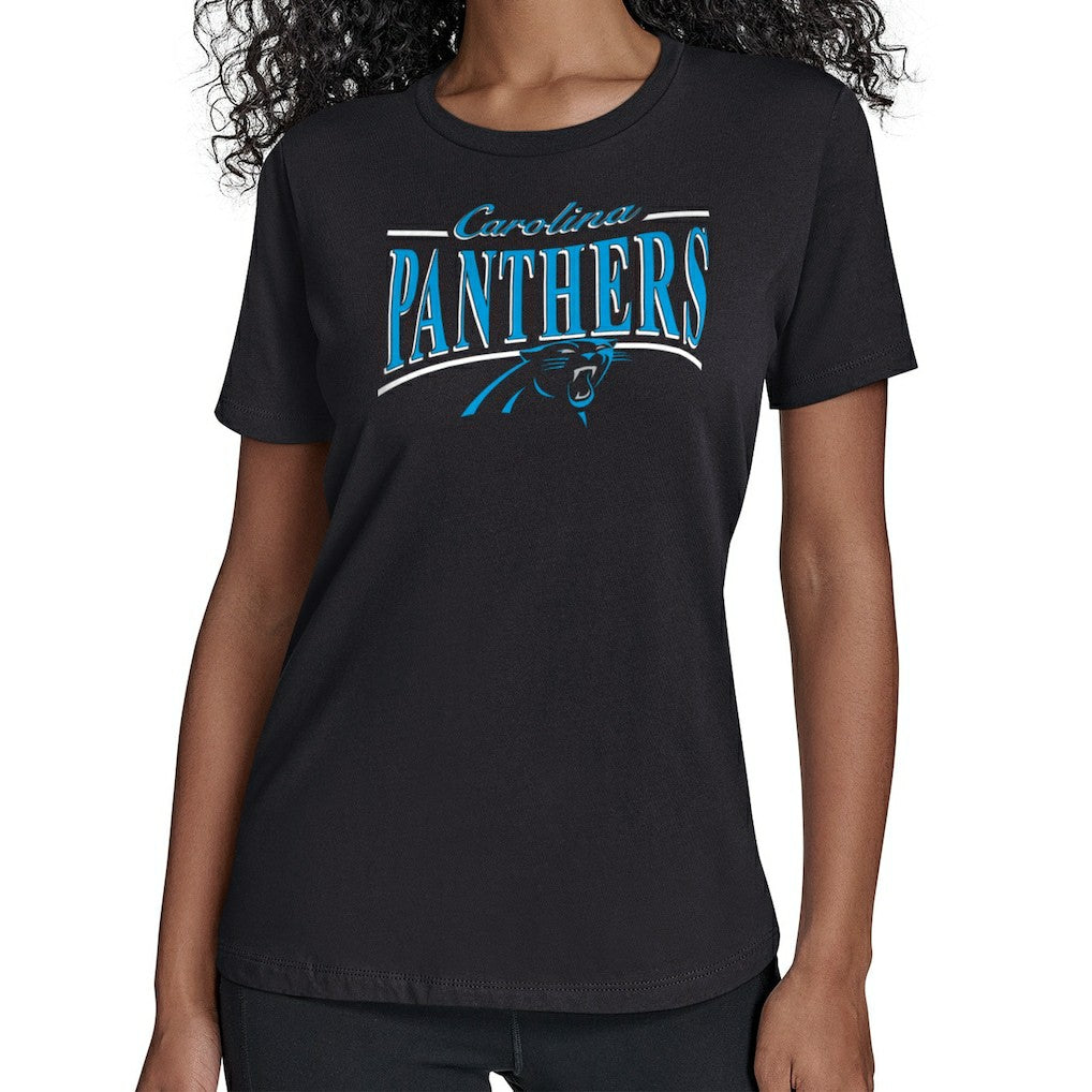NFL Carolina Panthers Starter Women's Arch Stripe T-Shirt