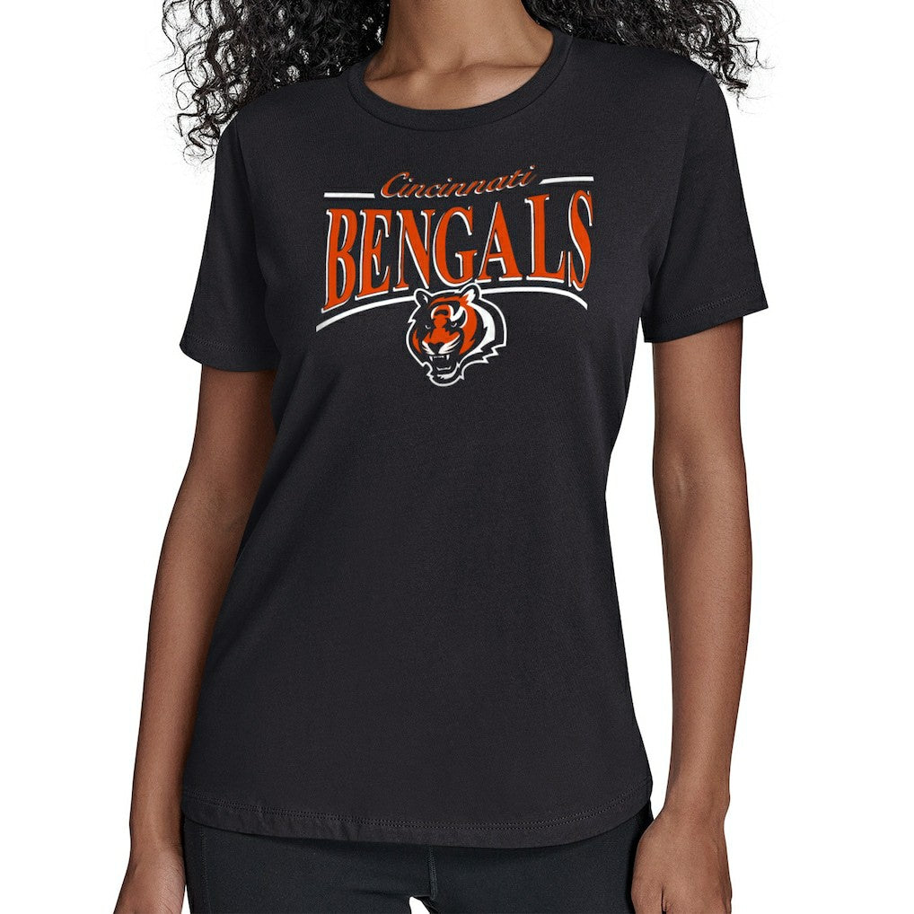 NFL Cincinnati Bengals Starter Women's Arch Stripe T-Shirt