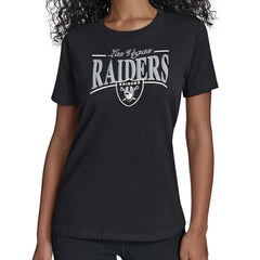 NFL Las Vegas Raiders Starter Women's Arch Stripe T-Shirt