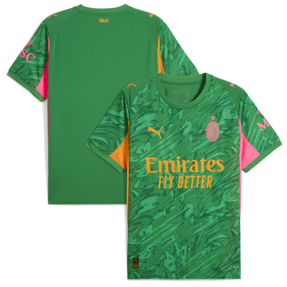 AC Milan 2025/26 Replica Goalkeeper Jersey / Soccer For sale