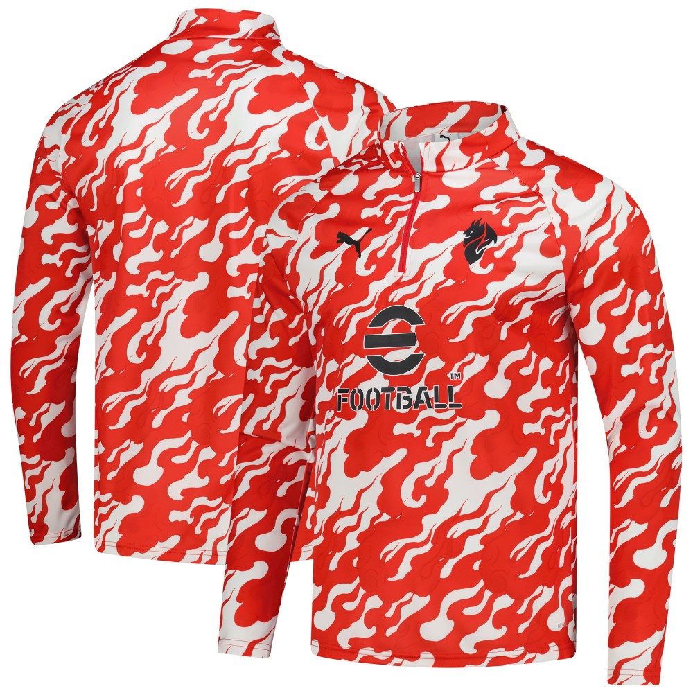 AC Milan 2025/26 Pre-Match dryCell Quarter-Zip Top / Soccer On sale