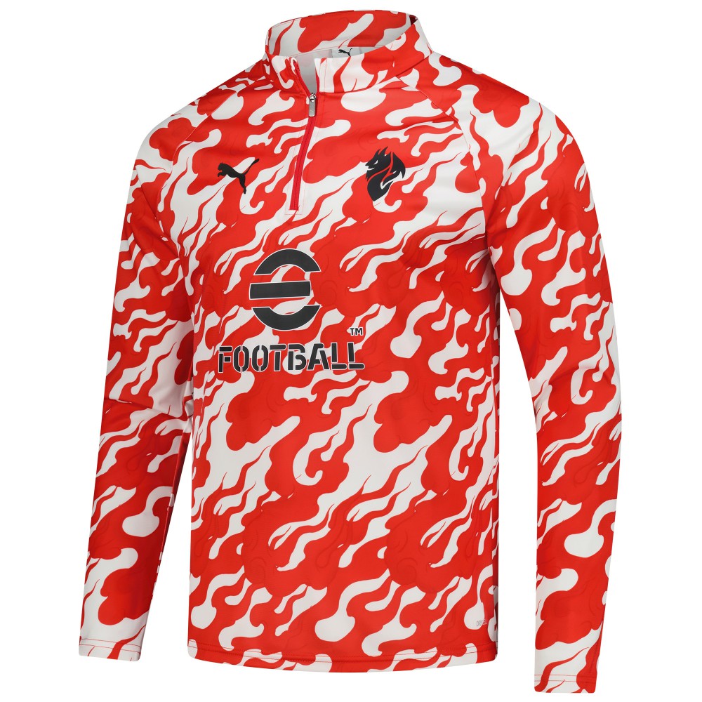 AC Milan 2025/26 Pre-Match dryCell Quarter-Zip Top / Soccer On sale