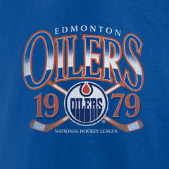 Edmonton Oilers Retro Cross Sticks T-Shirt