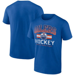 Edmonton Oilers Retro Stripe T-Shirt