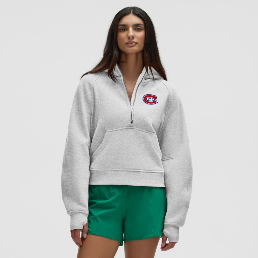 Montreal Canadiens lululemon Women's Scuba Oversized Half-Zip Hoodie