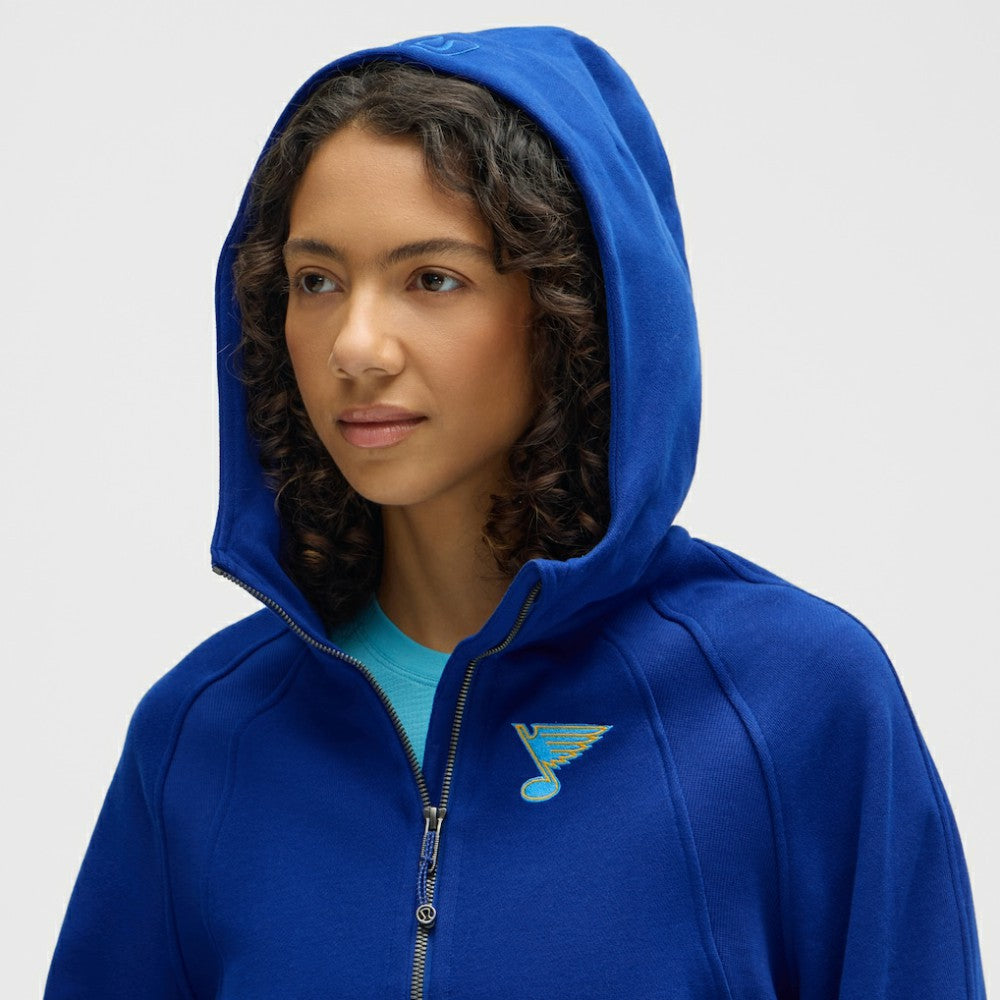 St. Louis Blues lululemon Women's Scuba Oversized Half-Zip Hoodie