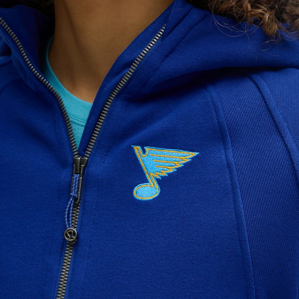 St. Louis Blues lululemon Women's Scuba Oversized Half-Zip Hoodie