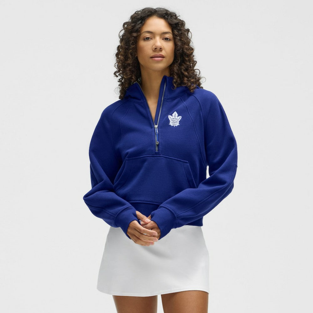 Toronto Maple Leafs lululemon Women's Scuba Oversized Half-Zip Hoodie