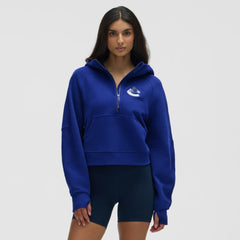 Vancouver Canucks lululemon Women's Scuba Oversized Half-Zip Hoodie