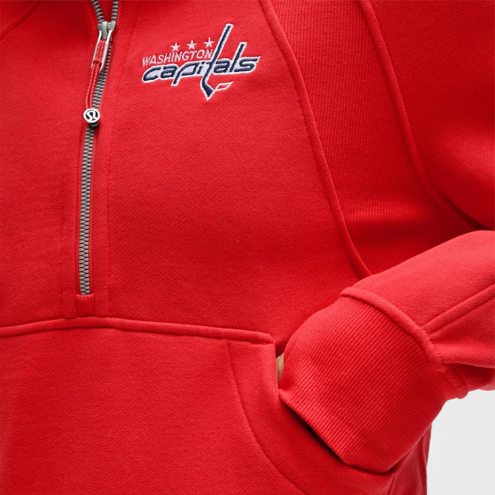 Washington Capitals lululemon Women's Scuba Oversized Half-Zip Hoodie