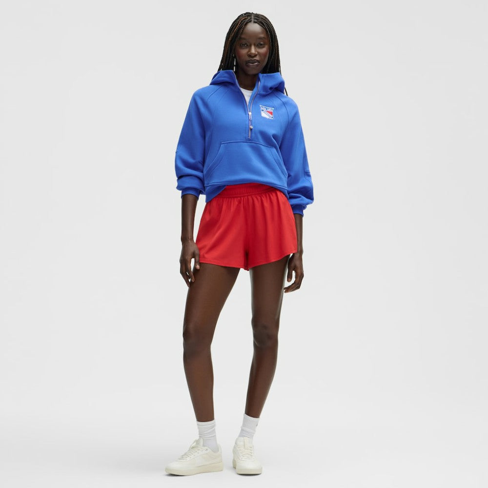 New York Rangers lululemon Women's Scuba Oversized Half-Zip Hoodie
