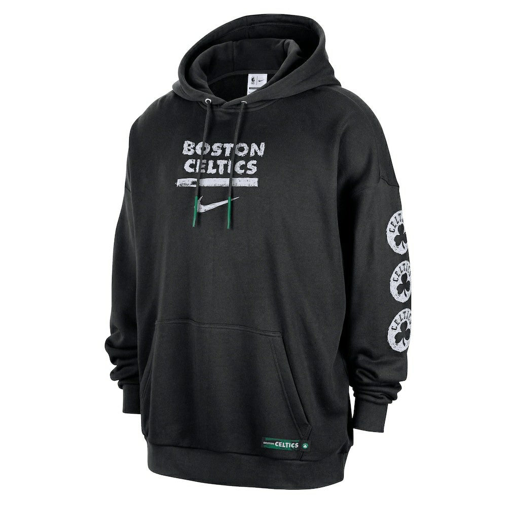 Boston Celtics Courtside Club Premium Hoodie - Black | Nike sale