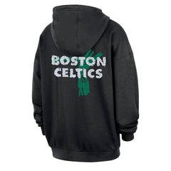 Boston Celtics Courtside Club Premium Hoodie - Black | Nike sale