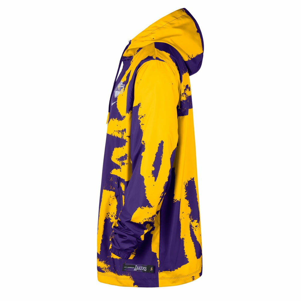 Los Angeles Lakers Unisex Courtside Club Premium Woven Full-Zip Hooded Jacket - Purple | Nike discount