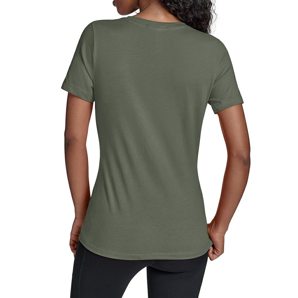 NFL Green Bay Packers Starter Women's Groovy Script V-Neck T-Shirt