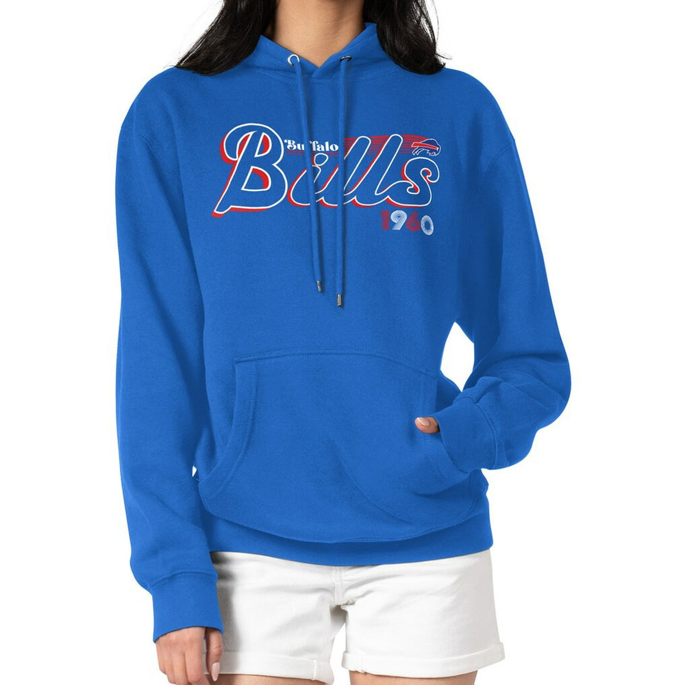NFL Buffalo Bills Starter Women's Groovy Script Pullover Hoodie