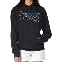 NFL Detroit Lions Starter Women's Groovy Script Pullover Hoodie