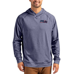NFL Seattle Seahawks Cutter & Buck Adapt Americana Knit Recycled Raglan Pullover Hoodie