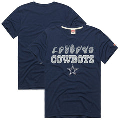 NFL Dallas Cowboys Homage Unisex NFL ASL Collection by Love Sign Tri-Blend T-Shirt