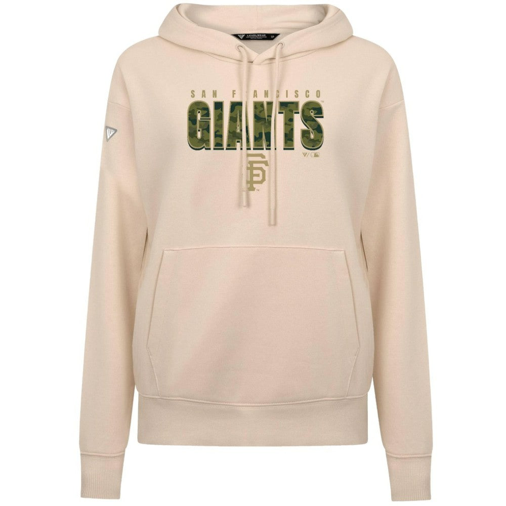 San Francisco Giants Levelwear Women's Adorn Protect W Pullover Hoodie - Khaki