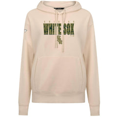 Chicago White Sox Levelwear Women's Adorn Protect W Pullover Hoodie - Khaki