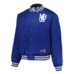 Chelsea Collegiate Sateen Full-Snap Jacket / Soccer On sale