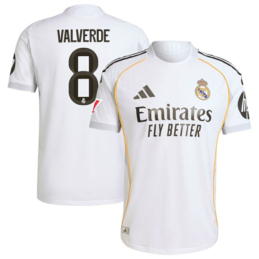 Federico Valverde Real Madrid 2025/26 Home Jersey / Soccer Discount