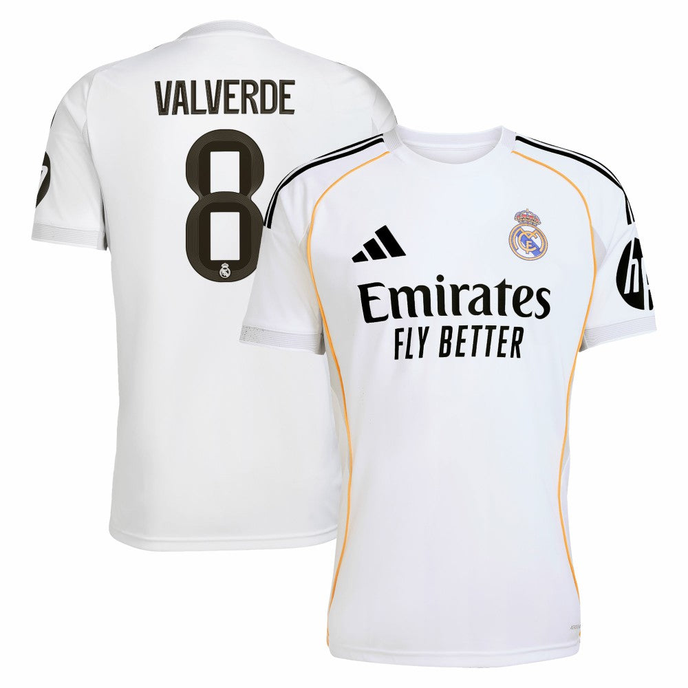 Federico Valverde Real Madrid 2025/26 Home Replica Jersey / Soccer Sale