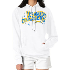 NFL Los Angeles Chargers Starter Women's Fireworks Fleece Pullover Hoodie