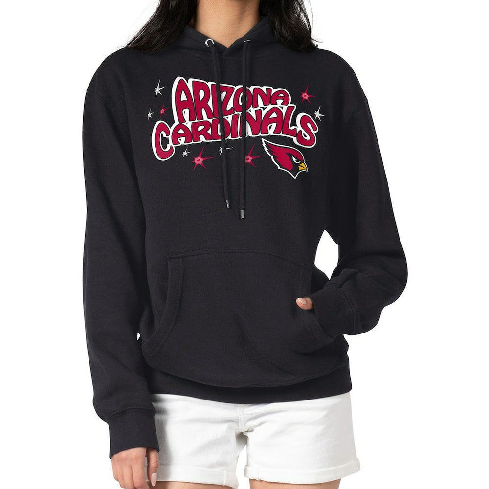 NFL Arizona Cardinals Starter Women's Fireworks Fleece Pullover Hoodie
