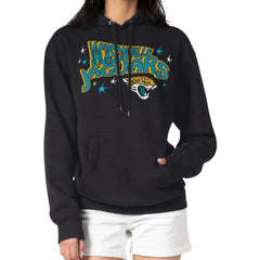 NFL Jacksonville Jaguars Starter Women's Fireworks Fleece Pullover Hoodie