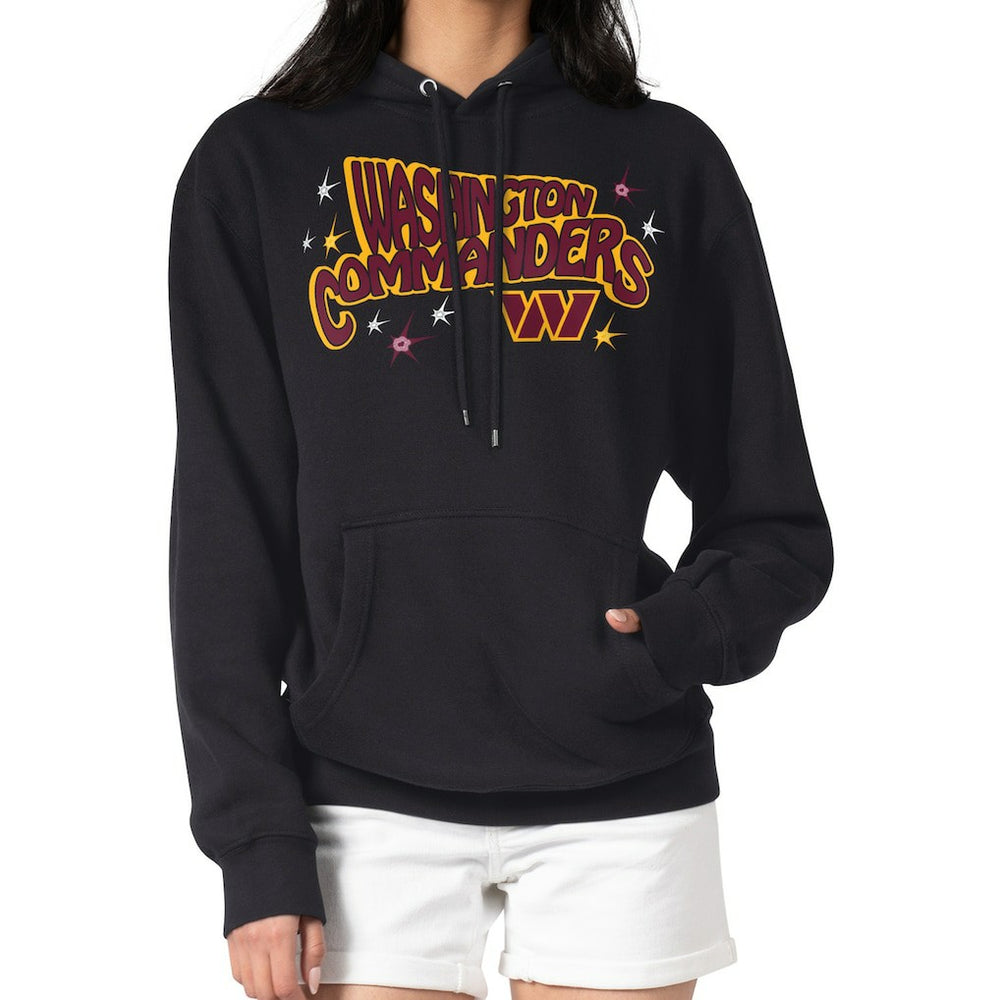 NFL Washington Commanders Starter Women's Fireworks Fleece Pullover Hoodie