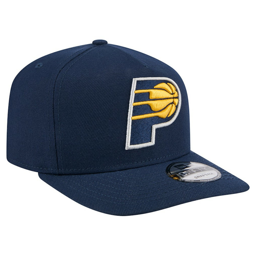 Indiana Pacers Core Logo A-Frame 9FIFTY Snapback Hat - Navy | New Era sale