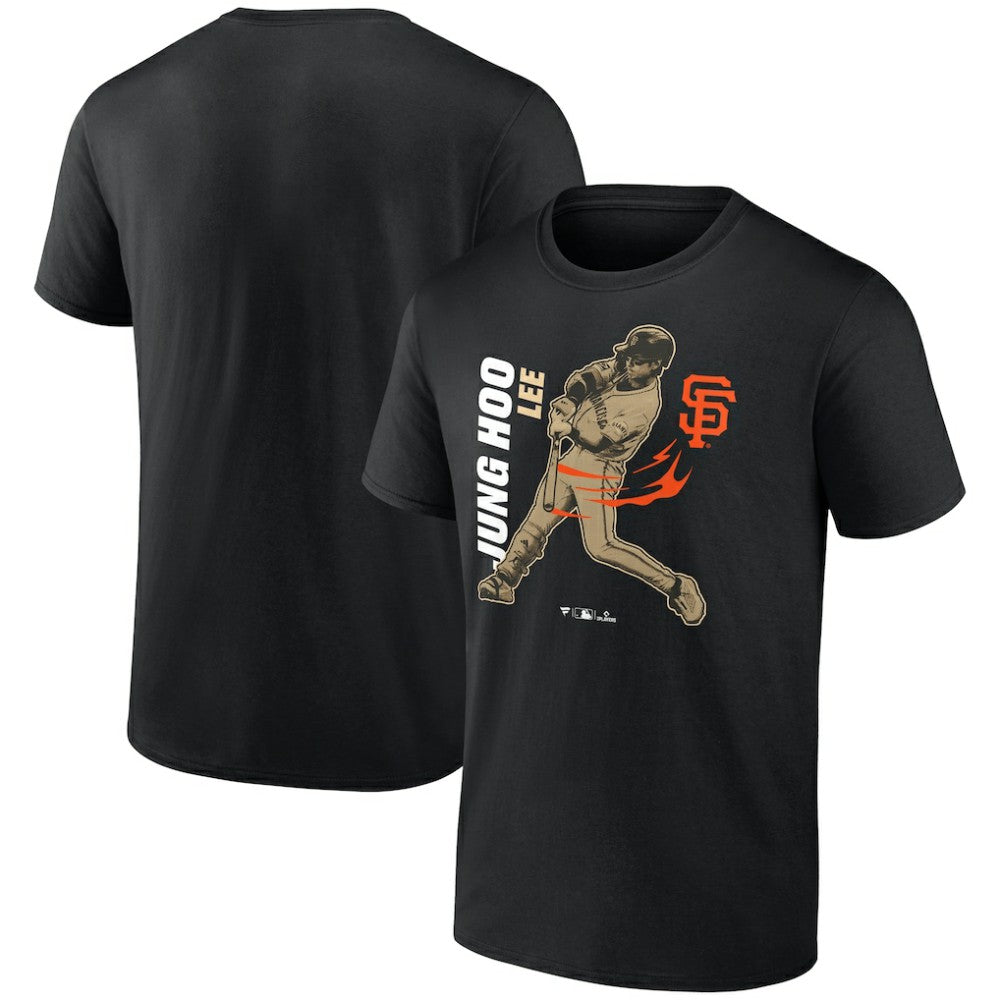 Jung Hoo Lee San Francisco Giants Player Graphic T-Shirt - Black
