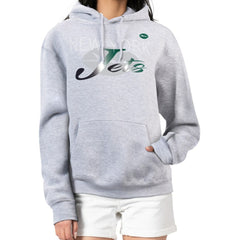NFL New York Jets G-III 4Her by Carl Banks Women's Shadow Logo Fleece Pullover Hoodie