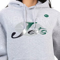 NFL New York Jets G-III 4Her by Carl Banks Women's Shadow Logo Fleece Pullover Hoodie