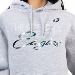 NFL Philadelphia Eagles G-III 4Her by Carl Banks Women's Shadow Logo Fleece Pullover Hoodie