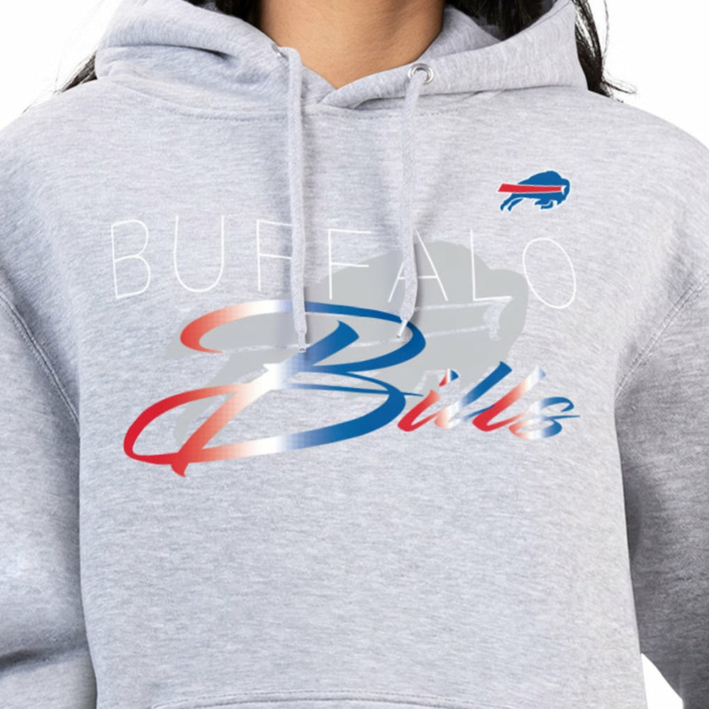 NFL Buffalo Bills G-III 4Her by Carl Banks Women's Shadow Logo Fleece Pullover Hoodie