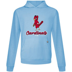 St. Louis Cardinals Levelwear Seeing Red Relay Pullover Hoodie - Light Blue