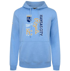 Kansas City Royals Levelwear Crown Podium Pullover Hoodie - Light Blue