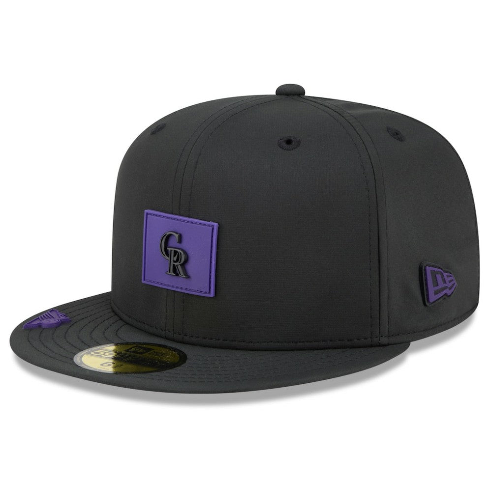 Colorado Rockies 2026 Clubhouse 59FIFTY Fitted Hat - Black | New Era