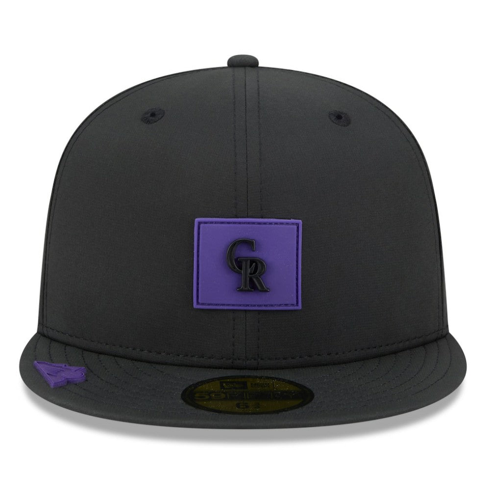 Colorado Rockies 2026 Clubhouse 59FIFTY Fitted Hat - Black | New Era