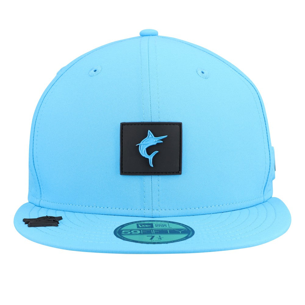 Miami Marlins 2026 Clubhouse Alternate 59FIFTY Fitted Hat - Blue | New Era