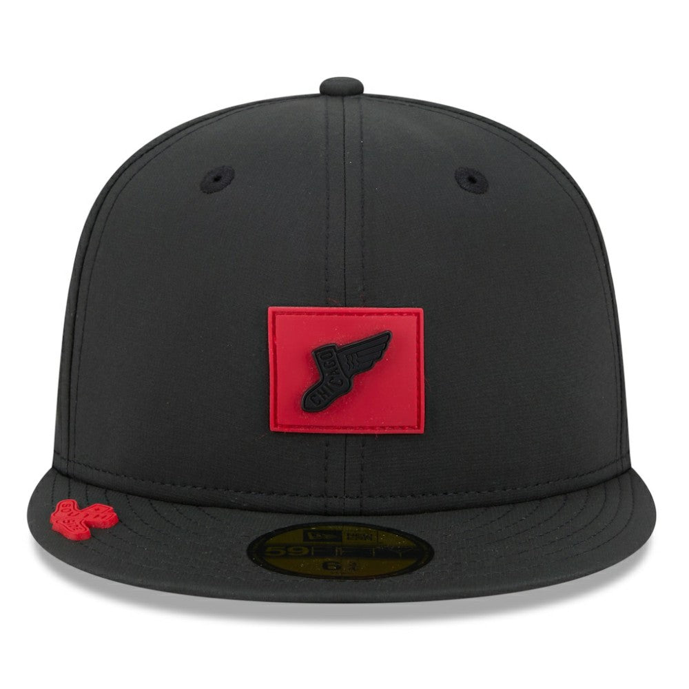 Chicago White Sox 2026 Clubhouse Alternate 59FIFTY Fitted Hat - Black | New Era