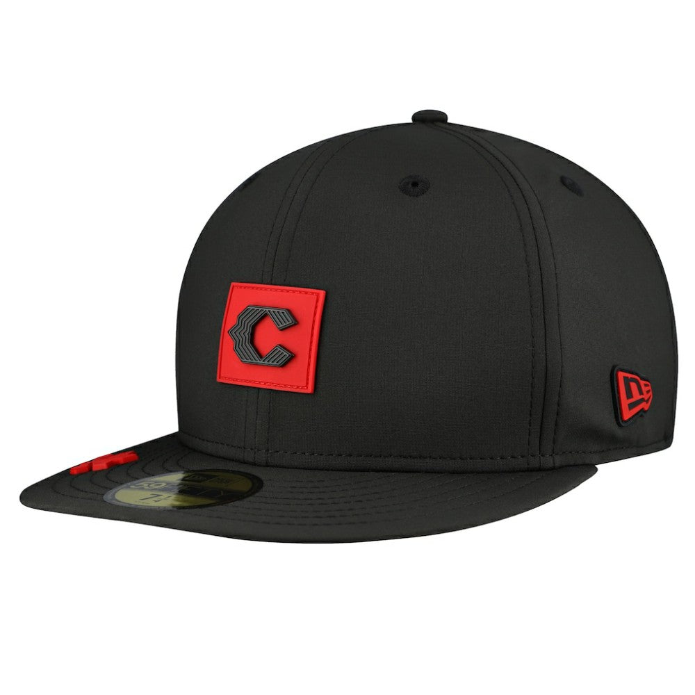 Cincinnati Reds 2026 Clubhouse Alternate 59FIFTY Fitted Hat - Black | New Era