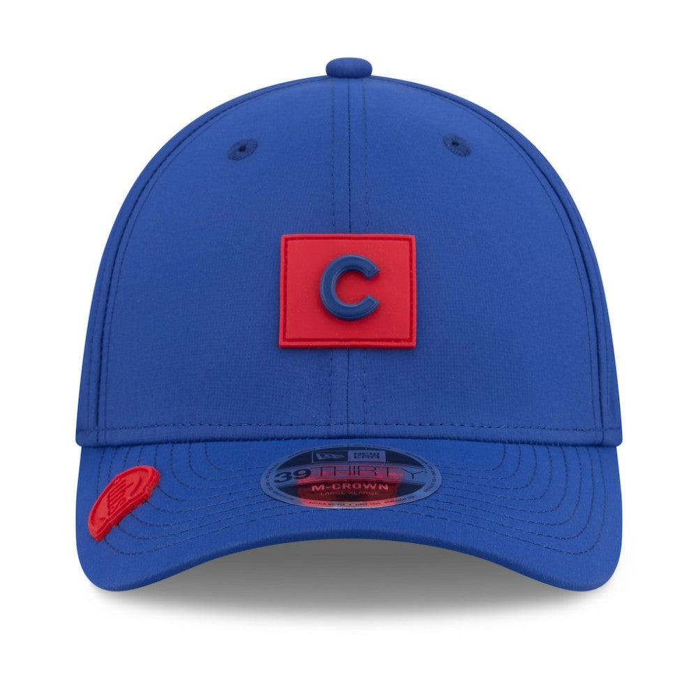 Chicago Cubs 2026 Clubhouse M-Crown 39THIRTY Flex Hat - Royal | New Era